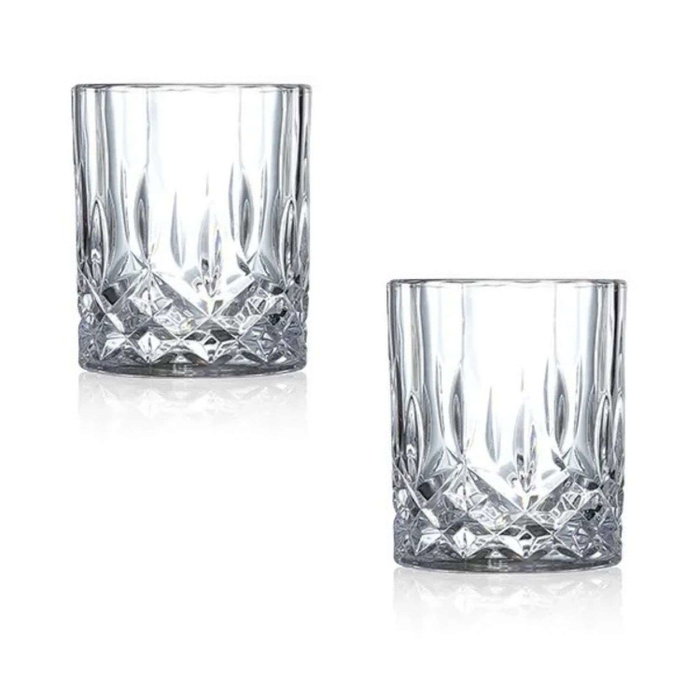 Hermia Set de Copas de Whisky Big Damla de 300 ml, 2 Piezas Hermia Set de Copas de Whisky Big Damla de 300 ml, 2 Piezas